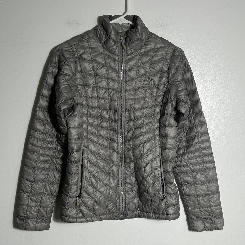 The North Face Women's Quilted Gray Jacket